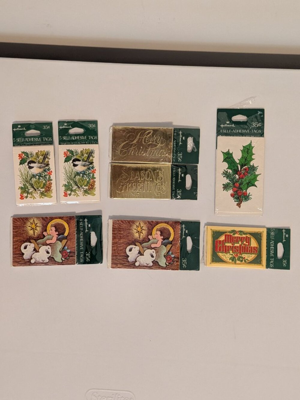 Bundle of Vintage Hallmark Christmas Gift Tags